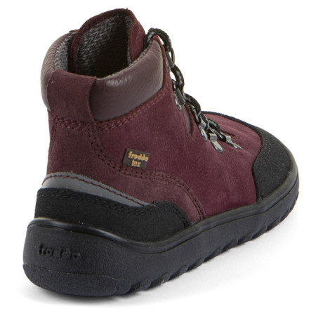 Dětské celoroční barefoot boty Froddo Barefoot Up Trail Tex Bordeaux