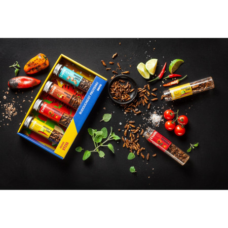 Jedlí červi Sens Křupaví & pražení cvrčci Chilli & Limetka