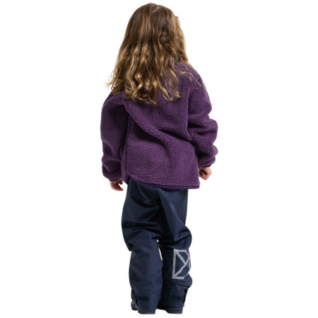 Dětská mikina Didriksons Gibbs Kids Fullzip 2 Northen Purple