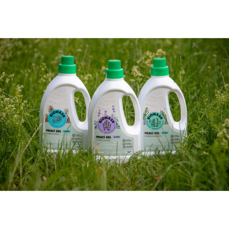 Prací prostředek Biowash Prací gel na vlnu - rozmarýn/lanolín 1500ml