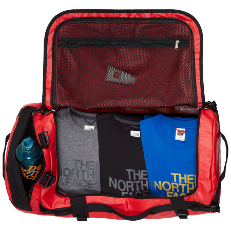 Taška The North Face Base Camp Duffel-hlavní komora a postranní kapsa