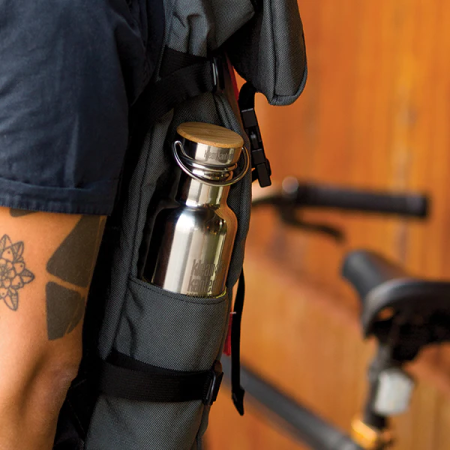 Náhradní uzávěr Klean Kanteen Classic Bamboo Loop Cap