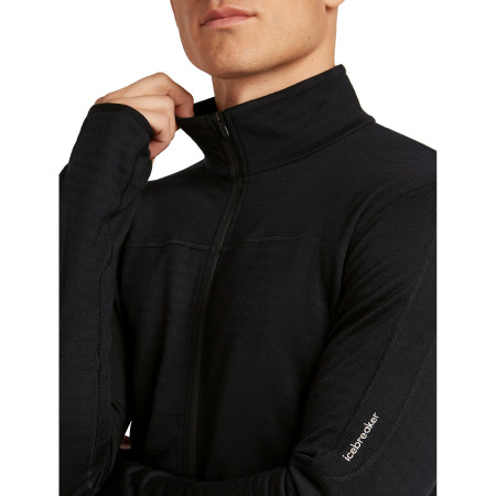 Pánská funkční mikina Icebreaker Men Merino Blend 300 RealFleece™ Descender LS Zip