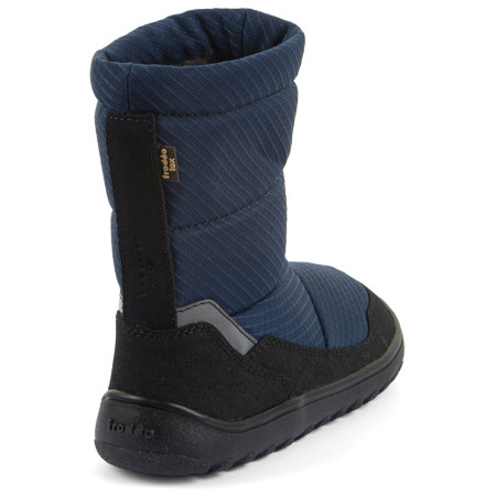 Dětské zimní boty Froddo Barefoot Up Snow Tex Black/Blue