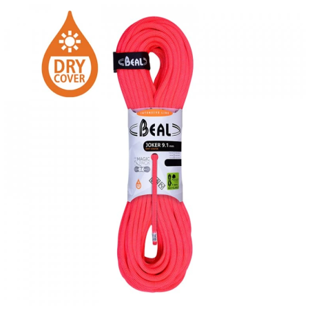 Lezecké lano Beal Joker 9,1 mm (80 m) Dry Cover
