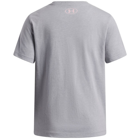 Dětské funkční triko Under Armour UA G Varsity SS Mod Gray Light Heather