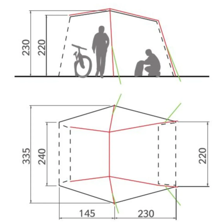 Předstan Vaude Drive Van