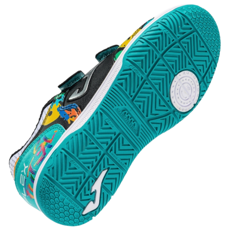 Dětské boty Joma Top Flex JR Black Indoor