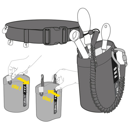 Pracovní vak Beal Tool Bucket Long 5l