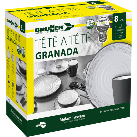 Sada nádobí Brunner Set tête-à-tête Granada 8 pcs
