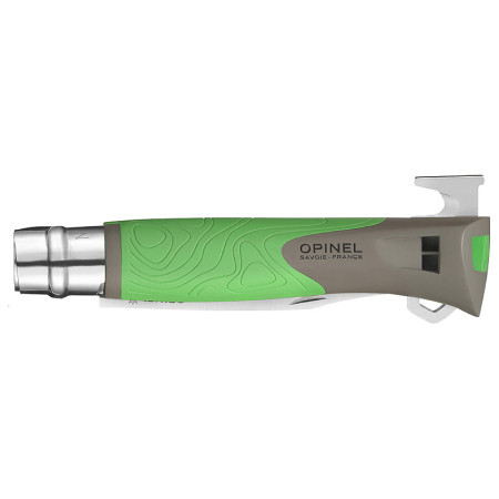 Nůž Opinel VRI N°12 Inox Explore s odstraňovačem klíšťat