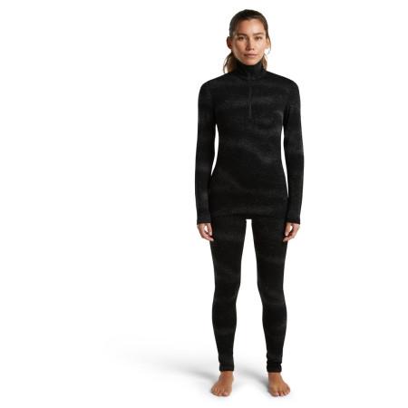 Dámské funkční triko Icebreaker Women M 260 Tech Vertex LS HZ Chillwave