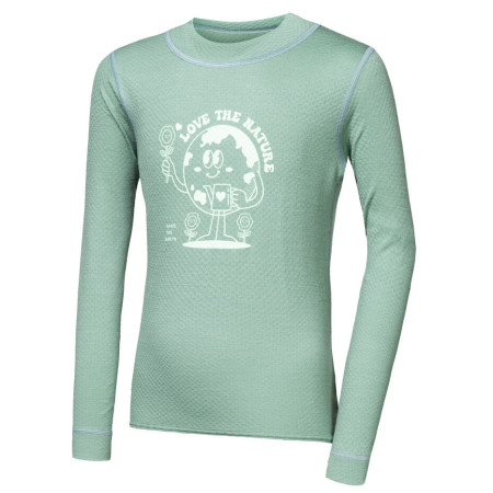 Dětské funkční triko Sensor Merino DF Planet Basil Green