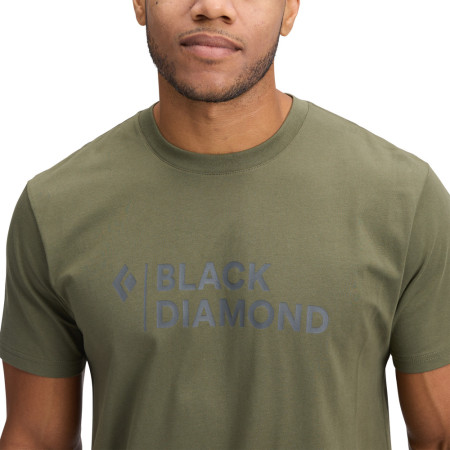 Pánské triko Black Diamond M Mini Stacked Ss Tee