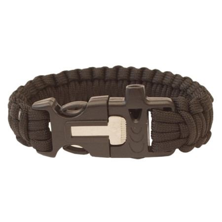 Náramek Yate Paracord s píšťalkou a křesadlem