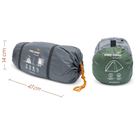 Turistický stan Easy Camp Rondane 3 II.