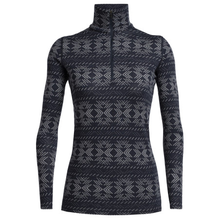 Dámské triko Icebreaker Women's 250 Vertex LS Half Zip Crystalline-midnight navy