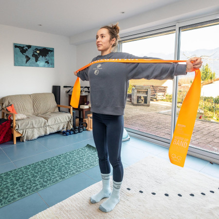 Posilovací guma YY VERTICAL Warm Up Band Orange Hard