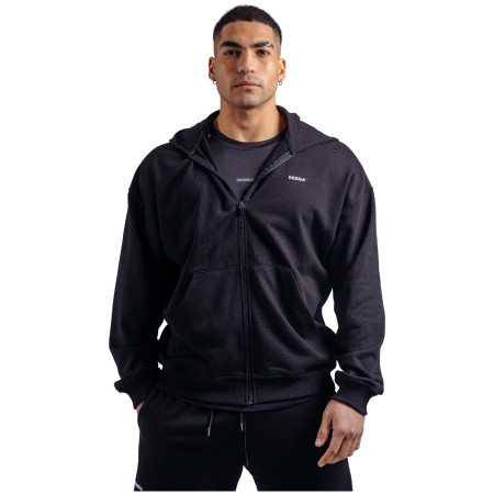 Pánská funkční mikina Nebbia Zipper Hoodie with Embroidery Primal