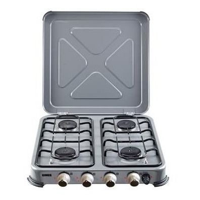 Plynový vařič Gimeg Čtyřplotýnkový plynový vařič se zapalovačem