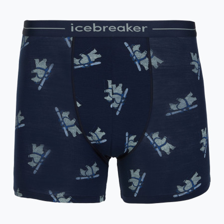 Pánské funkční boxerky Icebreaker Men M 150 Anatomica Boxers BearTourAOP