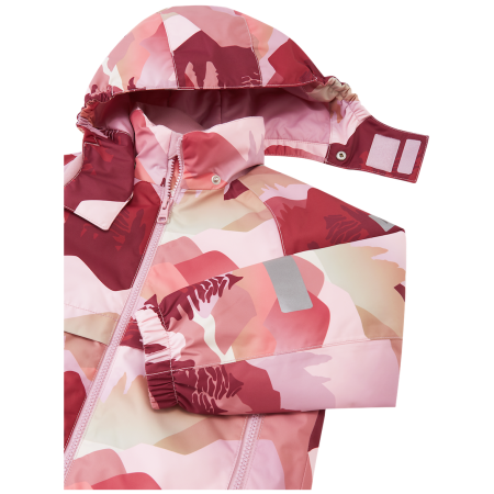 Dětská zimní bunda Reima Muonio Grey Pink