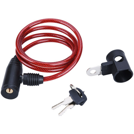 Zámek na kolo Extol - lanko, 6x1000mm