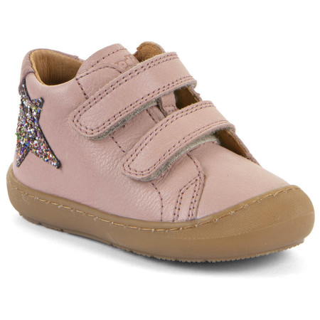 Dětské celoroční barefoot boty Froddo Ollie S Star Pink