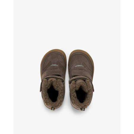 Dětské zimní boty Viking Outdoor Footwear Alv Barefoot Paw Warm WP 2V Taupe