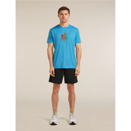 Pánské funkční triko Icebreaker Merino 150 Tech Lite SS Tee Bear Catch