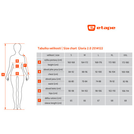 Dámská větrovka Etape Gloria 2.0