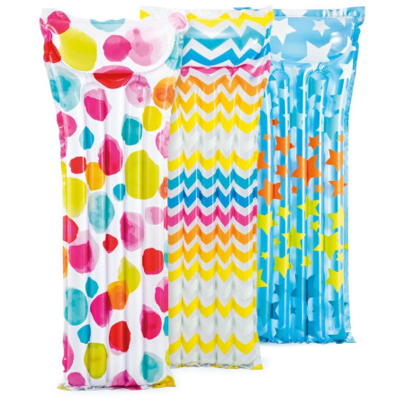 Nafukovací lehátko Intex Action Print Mats 59711EU