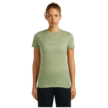 Dámské triko Icebreaker Women Merino 150 Tech Lite SS Tee Sparkling Stars