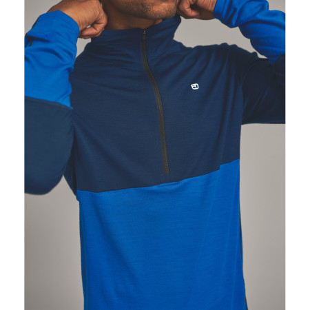 Pánská funkční mikina Ortovox 185 Rock'N'Wool Zip Neck