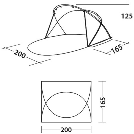 Zástěna Easy Camp Shell