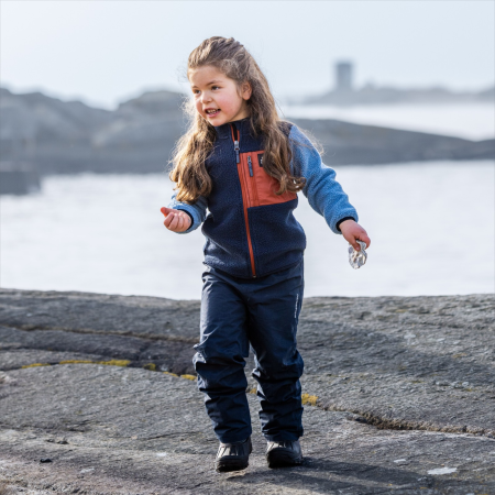 Dětská mikina Didriksons Anten Kids Fullzip 2 Winter Blue
