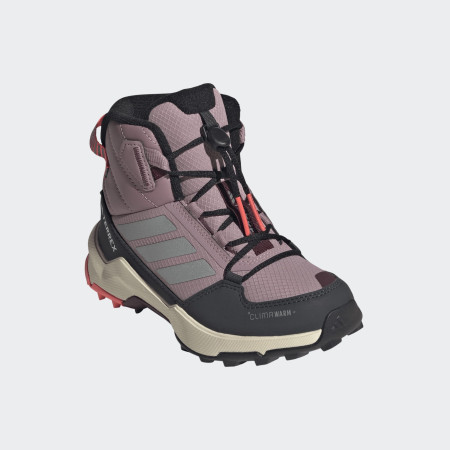 Dětské boty Adidas Terrex Ax4R Cw+ Mid Purple