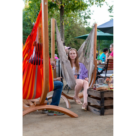 Houpací sedačka se stojanem La Siesta Udine Outdoor