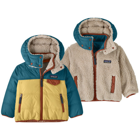 Dětská bunda Patagonia Baby Reversible Tribbles Hoody