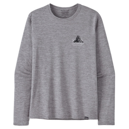 Pánské triko Patagonia M's L/S Cap Cool Daily Graphic Shirt - Lands