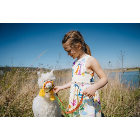 Dětské šaty Wouki Suna Yellow