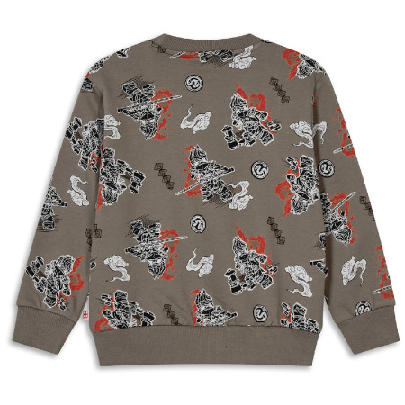 Dětská mikina LEGO® Official Merchandise Lwsian 715 Brown
