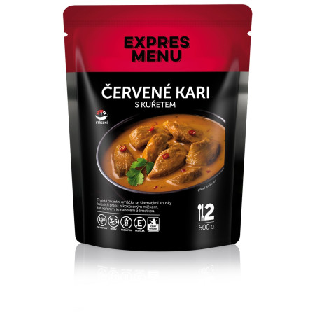 Hotové jídlo Expres menu Červené kari s kuřetem 600 g