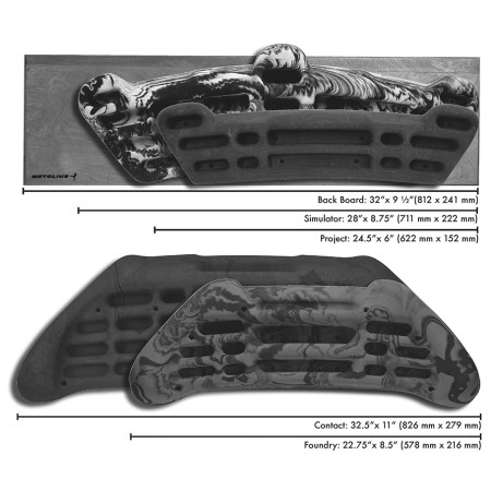 Tréninková deska Metolius Simulator 3D