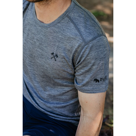 Pánské triko Zulu Merino Timber 160 Short Comfy