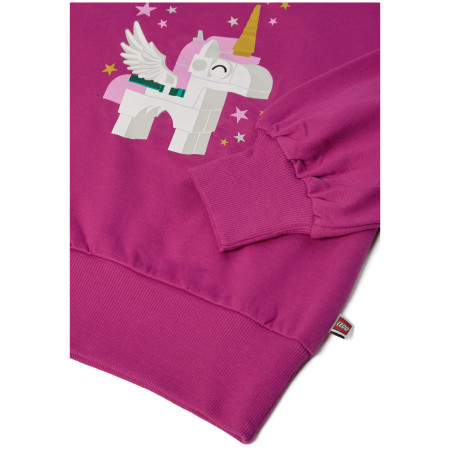 Dětská mikina LEGO® Official Merchandise Lwsia 700 Fuchsia