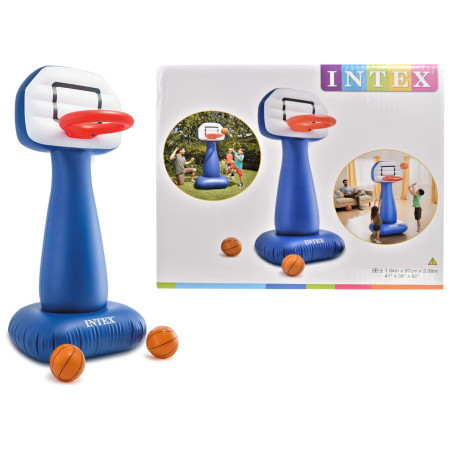 Nafukovací basketbalový koš Intex Shootin' Hoops Set