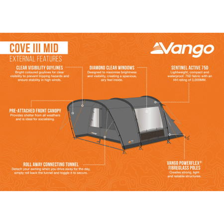 Předstan Vango Cove III Mid