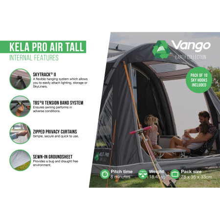 Předstan Vango Kela Pro Air Low
