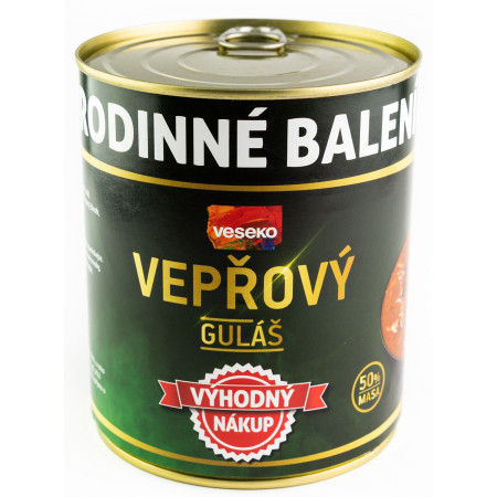 Vepřový guláš Veseko 800 g